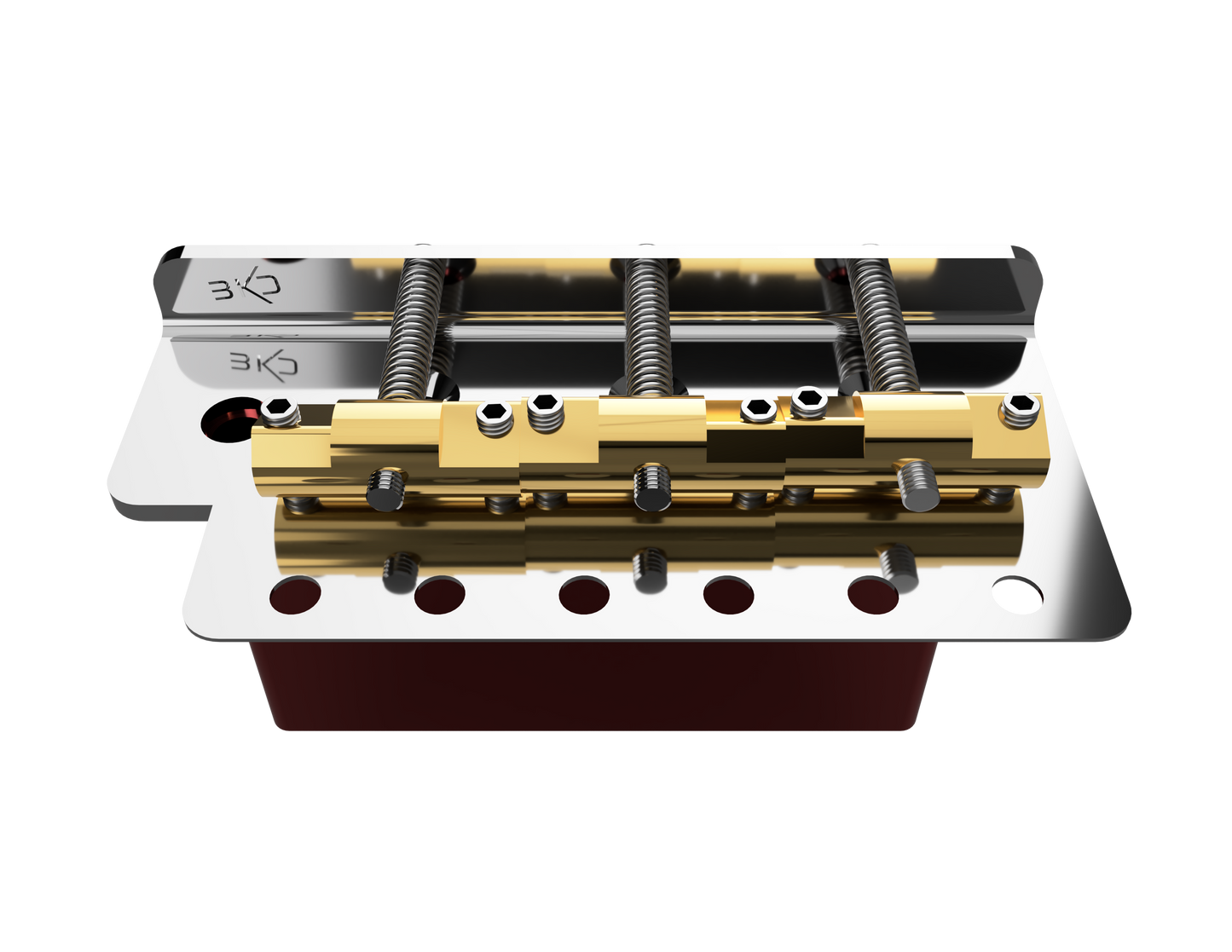 BKD Stainless Strat-tele Trem Bridge