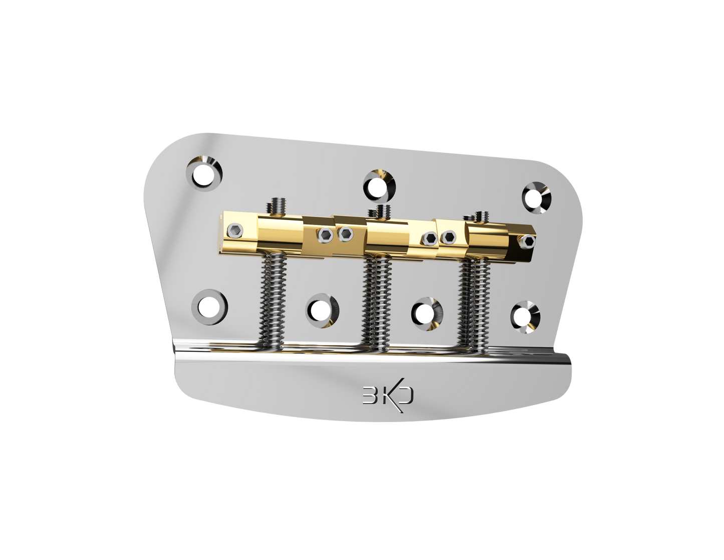 BKD MM Stainless Hardtail Guitar Bridge