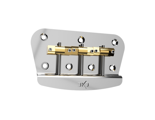 BKD MM Stainless Hardtail Guitar Bridge